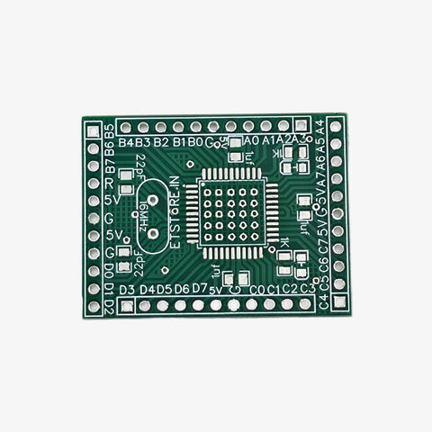 ATmega16A / ATmega32A SMD TQFP44 Board PCB