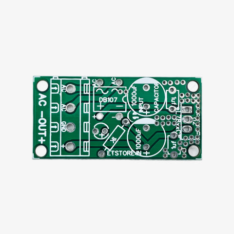 DB107 and 78XX Regulator Bridge Rectifier Module PCB