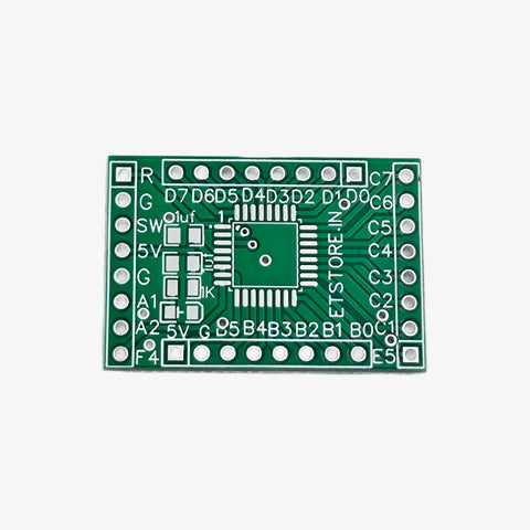 STM8S005K6T6CTR / STM8S105K6T6CTR LQFP32 Breakout Board PCB