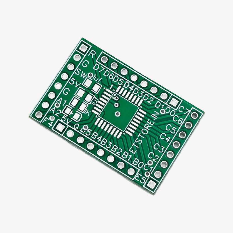STM8S005K6T6CTR / STM8S105K6T6CTR LQFP32 Breakout Board