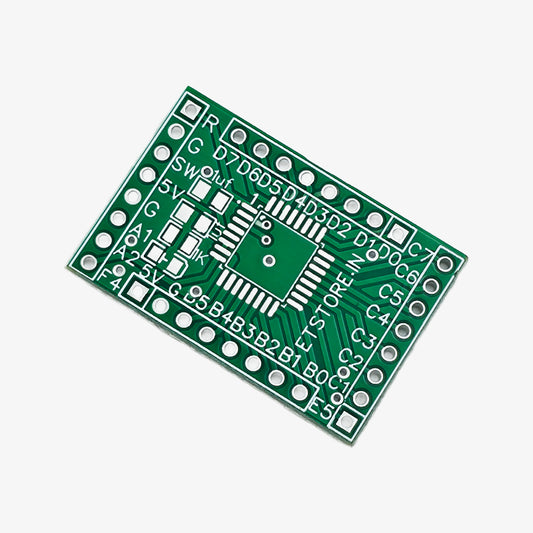 STM8S005K6T6CTR / STM8S105K6T6CTR LQFP32 Breakout Board