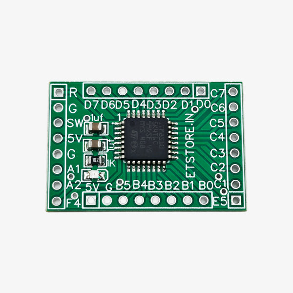 STM8S105K4T6 Breakout Board 5V