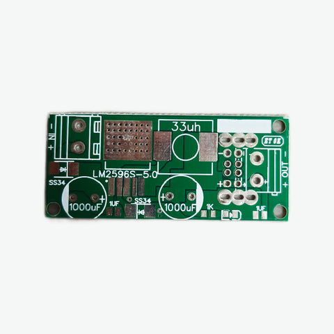 PCB for LM2596S Buck Converter Module - Fixed Voltage Version 5V/3.3V