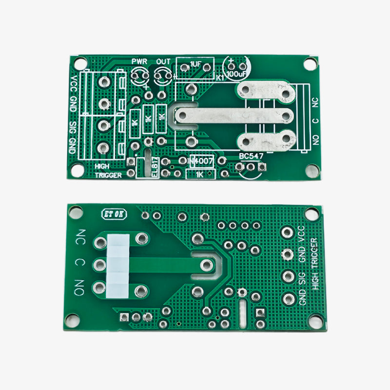 5V Relay Module with Optocoupler - Unsoldered Kit with PCB ...