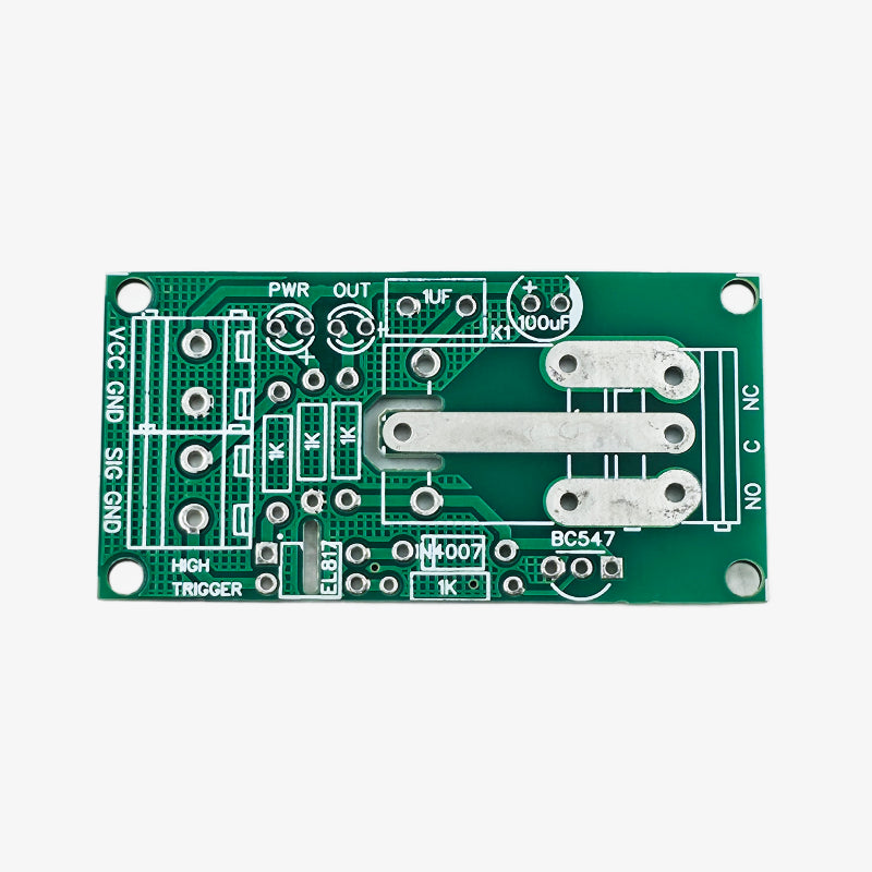 5V Relay Module with Optocoupler - Unsoldered Kit with PCB ...