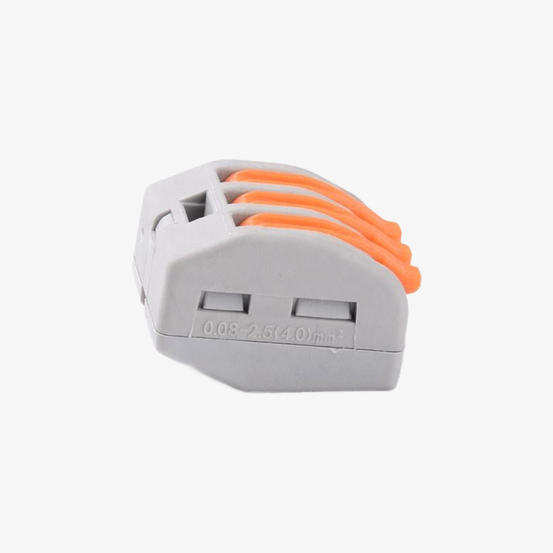 100 x PCT-213 Lever Cable Connectors 3 Pin Terminal Block Next Day Like Wago | UK 100 x PCT-213 Lever Cable Connectors 3 Pin Terminal Block Next Day Like Wago | UK