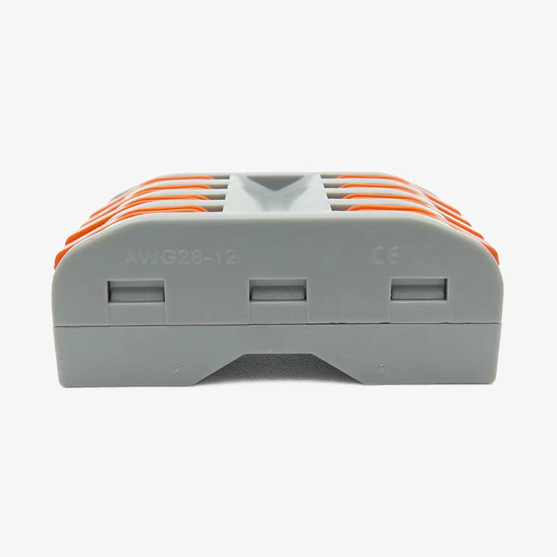 PCT-224 (SPL-4) Quick Connection Terminal 4 Pole Wire Connector with Spring Lock Lever