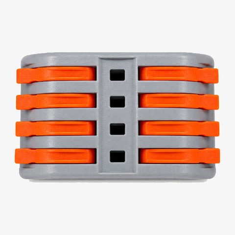 PCT-224 (SPL-4) Quick Connection Terminal 4 Pole Wire Connector with Spring Lock Lever - 450V, 32A