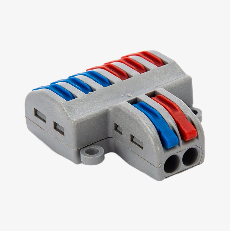 PCT-SPL-62 0.08-2.5mm 6:2 Pole Wire Connector Terminal Block for Cable Connection