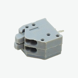 2 Pin Push Type Terminal Block Connector - 6A 250V AC (3.5mm × 5mm Pitch)