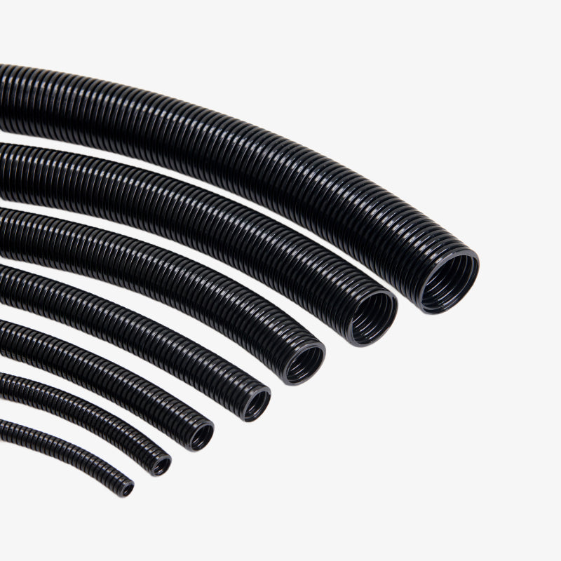 Nylon Polyamide Corrugated Flexible Conduit Pipe - PG9 (1 meter)
