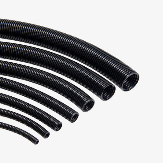 Nylon Polyamide Corrugated Flexible Conduit Pipe - PG7 (1 meter)