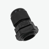 PG9 Cable Gland Connector (DIA-15mm)- Plastic Nylon Waterproof IP68 Wire Enclosures-Black
