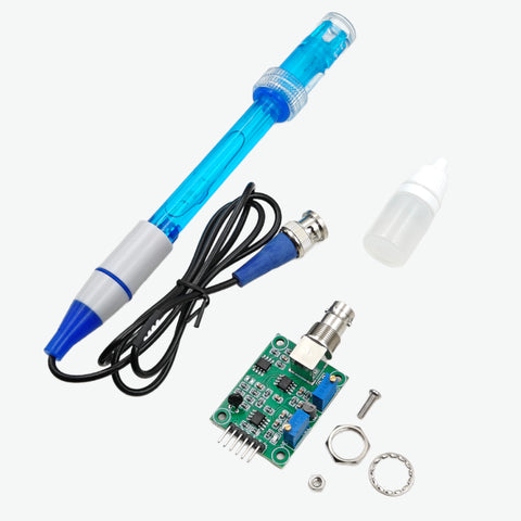 PH Sensor Module with PH Probe - Water Quality Monitoring Sensor