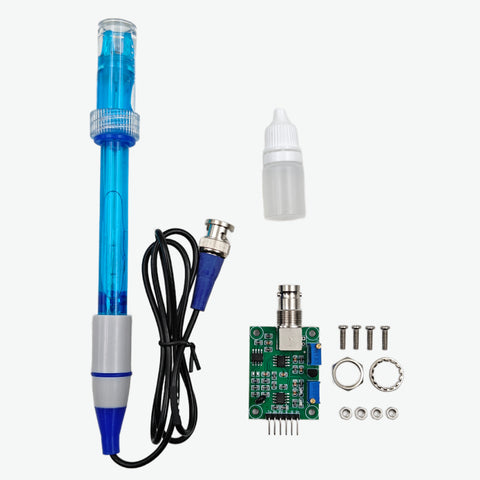 PH Sensor Module with PH Probe - Water Quality Monitoring Sensor