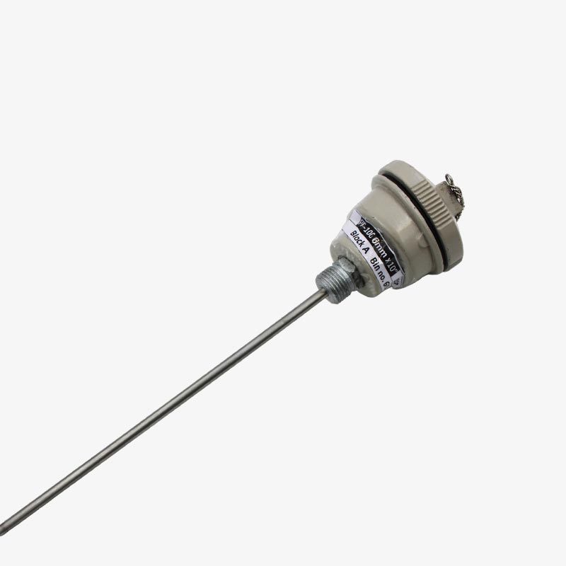 PT100 Head Type Thermocouple Temperature Sensor with 10 inch Long probe