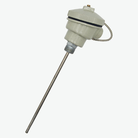 PT100 Head Type Thermocouple 8 inch Long probe