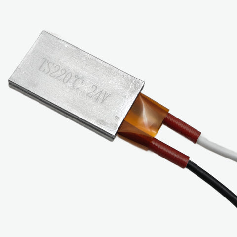 PTC Heaters Plate 24V 220 Degrees (35x21x5mm)