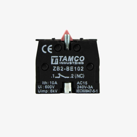 PUSH ELEMENT 22.5 MM RED