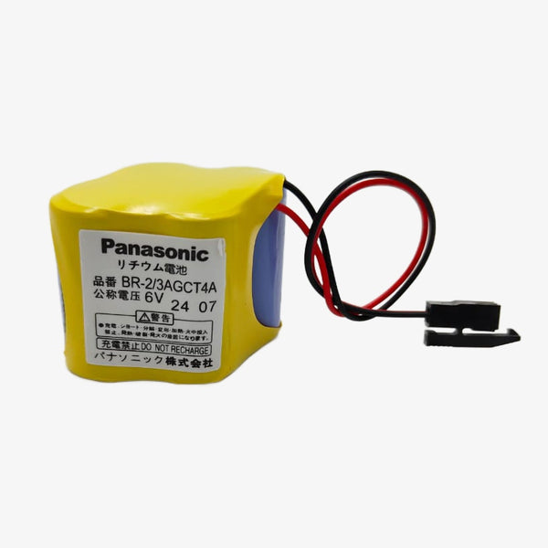 PANASONIC BR-2/3AGCT4A 6V 2,9Ah Batteria Al Litio Per PLC-CNC - Foto 9