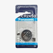 Load image into Gallery viewer, Panasonic CR2450 3V Lithium Coin Battery