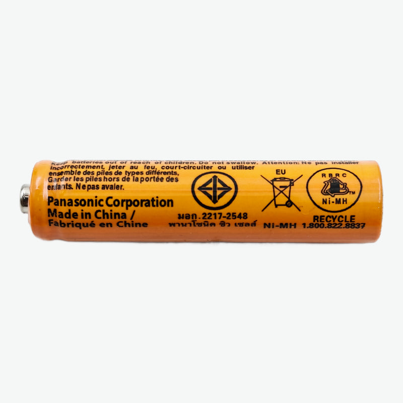 (Pack of 2) Panasonic 1.2V AAA Ni-MH 650 mAh Rechargeable Battery
