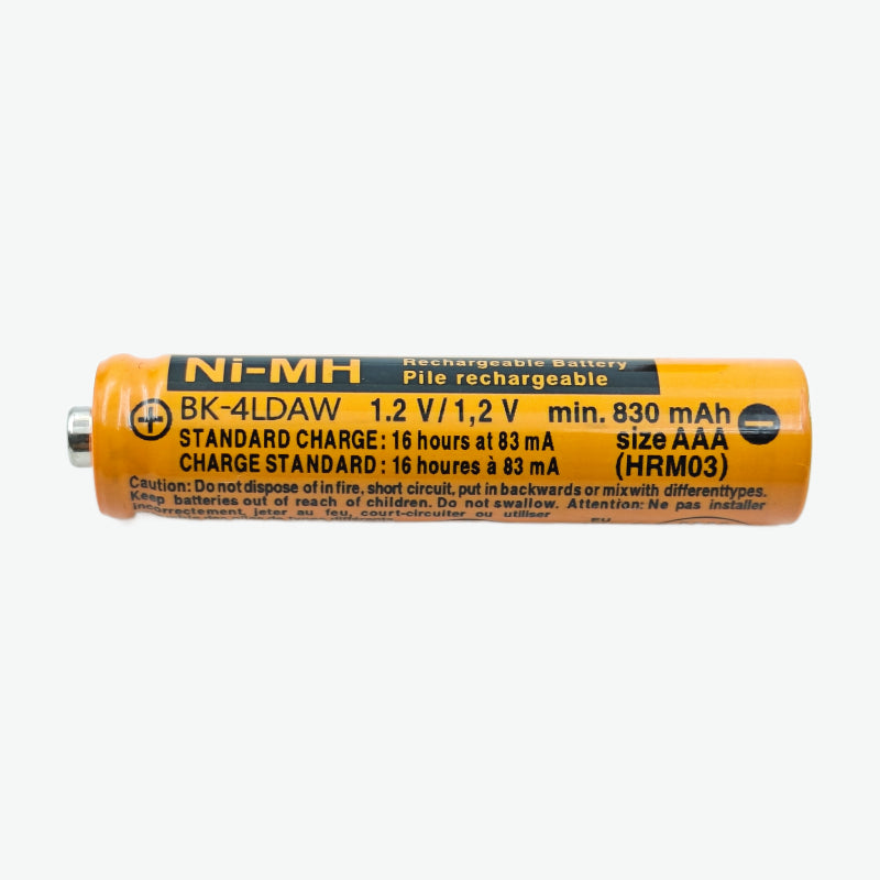 (Pack of 2) Panasonic 1.2V AAA Ni-MH 650 mAh Rechargeable Battery
