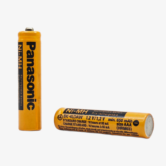 Panasonic AAA Ni-MH 830 mAh Rechargeable Battery - Pack of 2