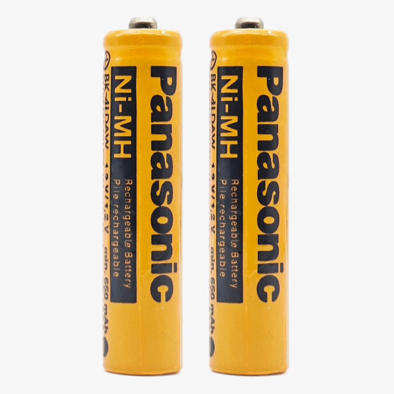 Panasonic AAA Ni-MH 650 mAh Rechargeable Battery - Pack of 2