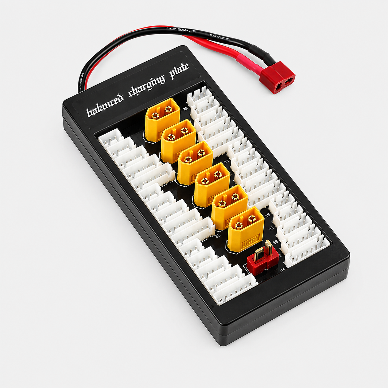 Parallel charging Board for 6 packs (XT60-Male) with Xt60 Female