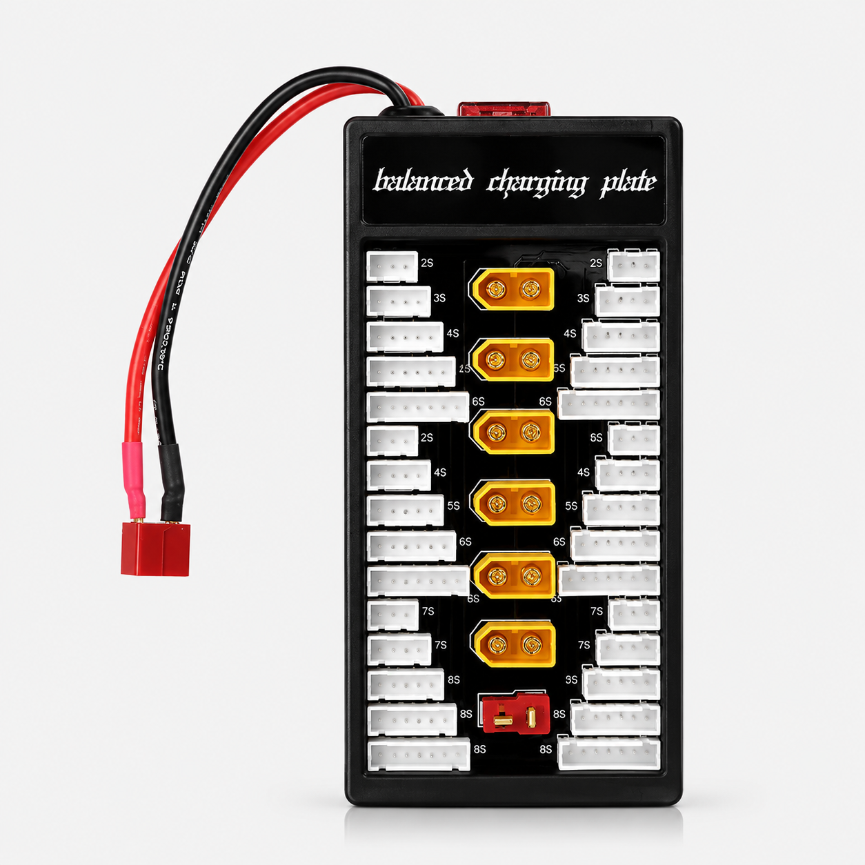Parallel charging Board for 6 packs (XT60-Male) with Xt60 Female