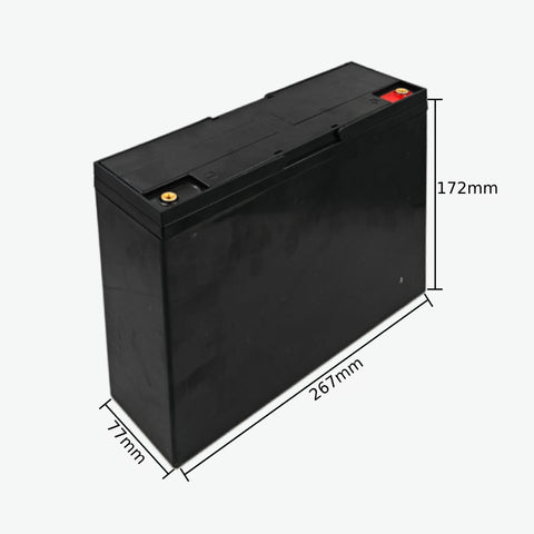 Plastic Battery Box For Lithium Battery Pack (267x77x172mm)