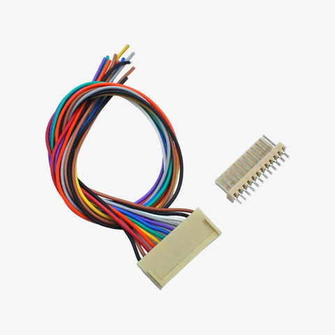 12-Pin Polarized Header Relimate Wire Connector (2.54mm pitch - 2510 series)