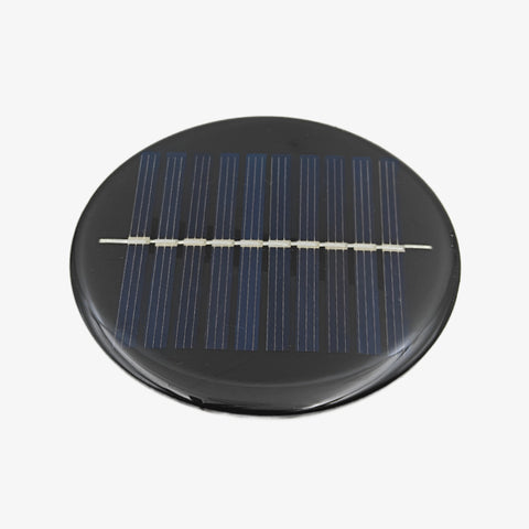 Portable Round Solar Panel 0.48W 6V 80mA