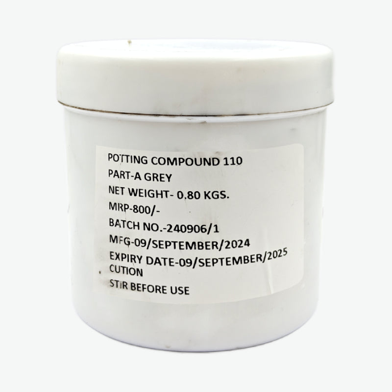 Potting Compound 110 (Part A & B) – Silicone Based Encapsulant for Electronics (0.8kg Each)