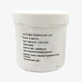 Potting Compound 110 (Part A & B) – Silicone Based Encapsulant for Electronics (0.8kg Each)