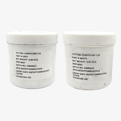 Potting Compound 110 (Part A & B) – Silicone Based Encapsulant for Electronics (1kg Each)