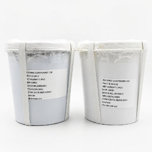 Potting Compound 110 (Part A & B) – Silicone Based Encapsulant for Electronics (1kg Each)