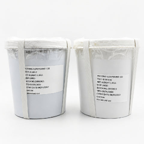 Potting Compound 110 (Part A & B) – Silicone Based Encapsulant for Electronics (1kg Each)