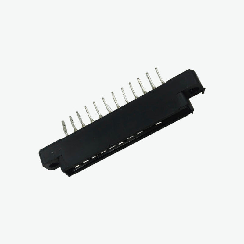 12 Contact Card Edge Connector (Black) - 3.96mm Pitch 5A 300V ...