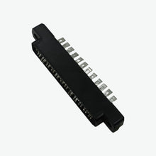 Load image into Gallery viewer, 12 Contact Card Edge Connector (Black) - 3.96mm Pitch 5A 600V AC
