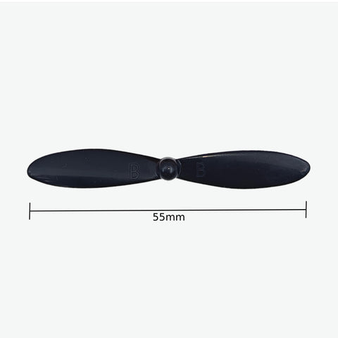Blade Propeller Set for Mini/Micro Quadcopters (Pair A & B) –  55mm