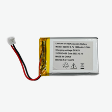 Load image into Gallery viewer, 3.7V 1800mAH Li-Po Rechargeable Battery (KP 523450)