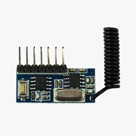 QIACHIP Wireless 433Mhz RF Module Receiver Remote Control Built-in Lea ...