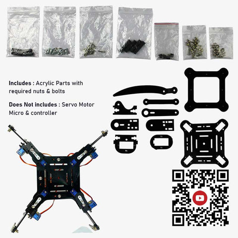 Quadruped Spider Robot DIY Kit