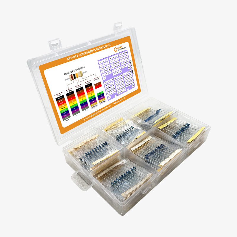 100 Values Through Hole Resistor Kit 