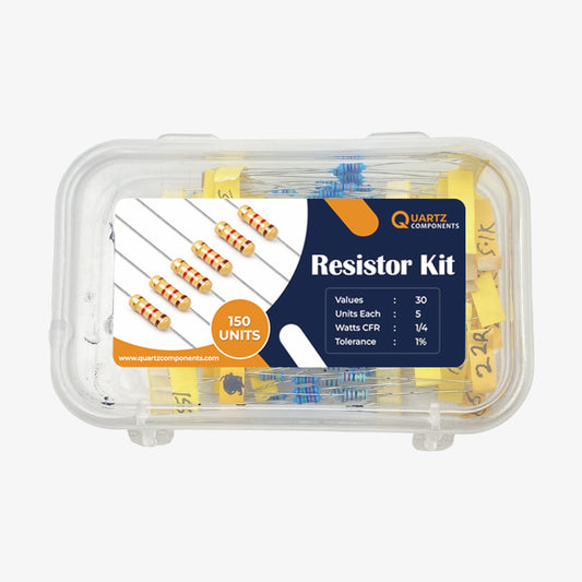 1% Tolerance Resistor Kit from 1 Ohm to 1M Ohm - 150Pcs
