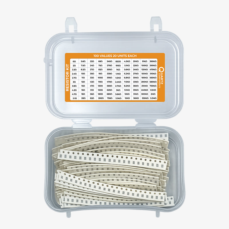 0805 SMD Resistor Kit 1/8 Watt with 1% Tolerance - 2000Pcs