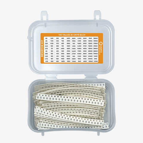 0805 SMD Resistor Kit 1/8 Watt with 1% Tolerance - 2000Pcs