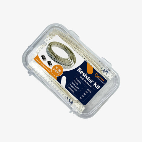 50 Sets 0805 SMD Resistor Kit from 2 Ohm to 3.3 M Ohm 1/8 Watt with 1% Tolerance - 1000Pcs